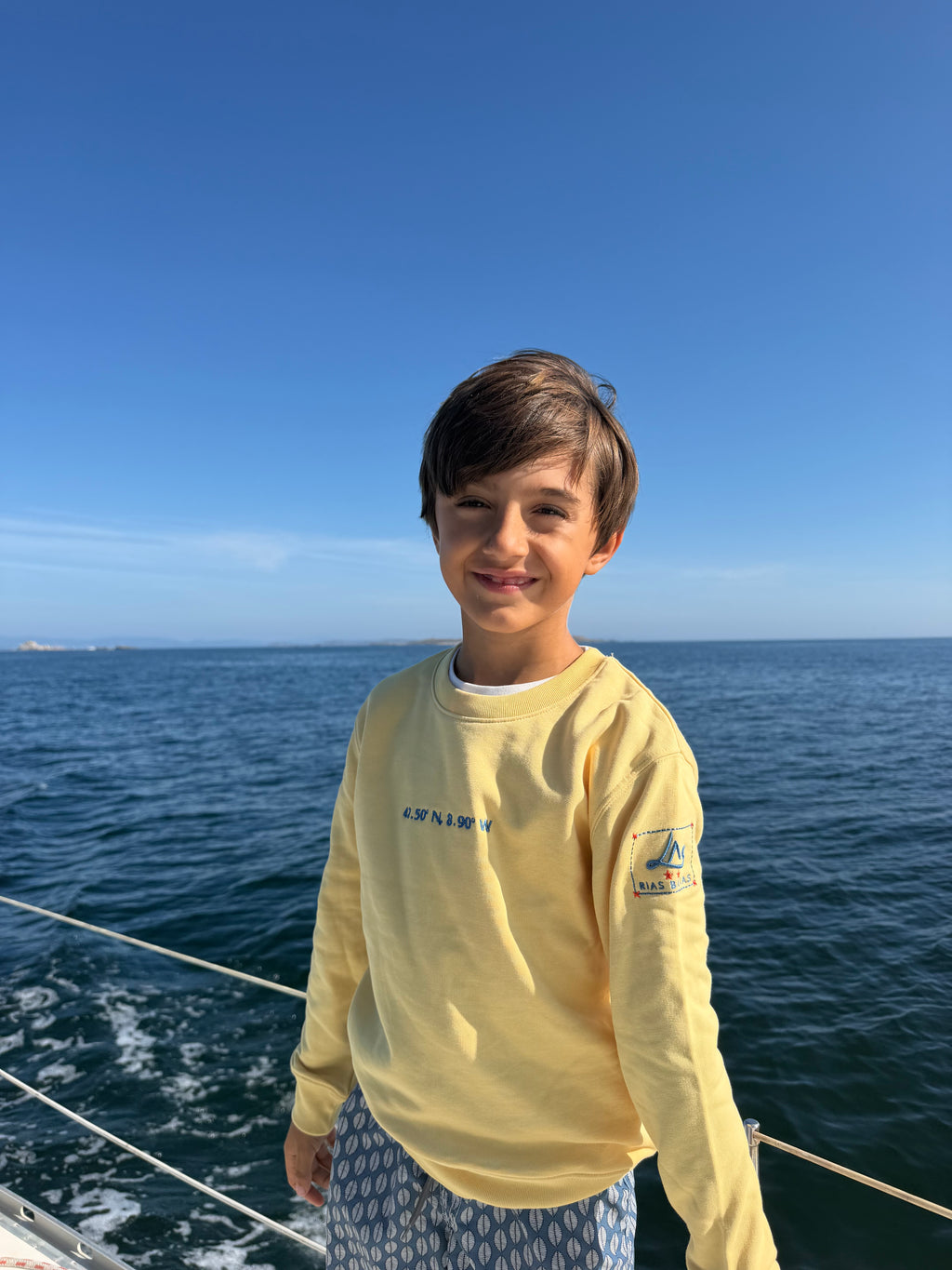 Sudadera kids Rías Baixas