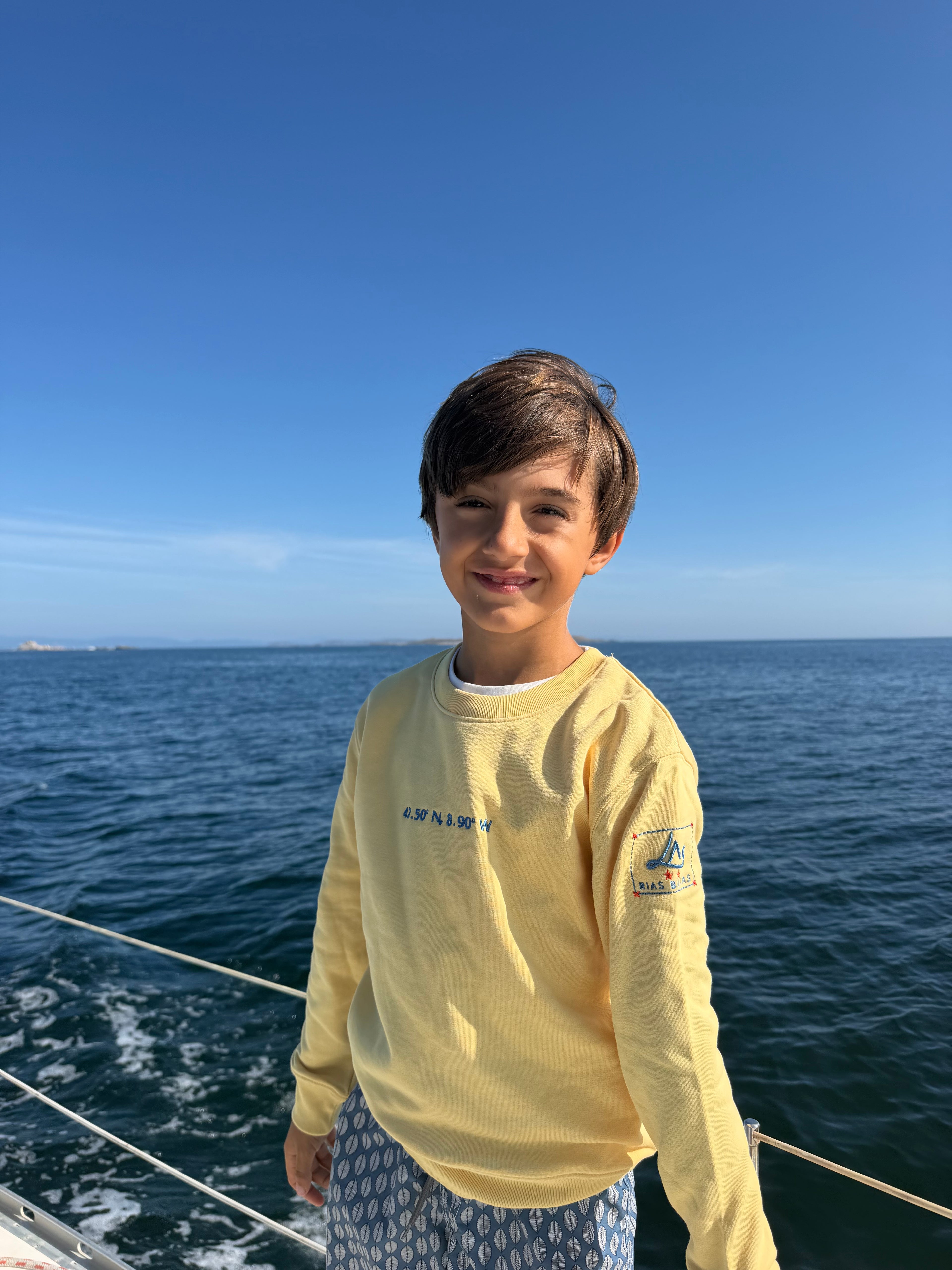 Sudadera kids Rías Baixas